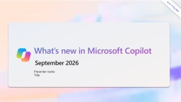 Nouveautés Microsoft 365 Copilot - Septembre 2026